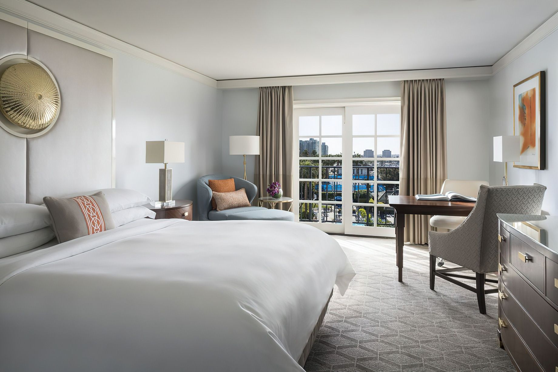 The Ritz-Carlton, Marina del Rey Hotel – Marina del Rey, CA, USA – Partial Marina View Room