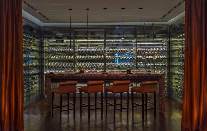 The Ritz-Carlton, Santiago Hotel - Santiago, Chile - Estro Restaurant Wine Room