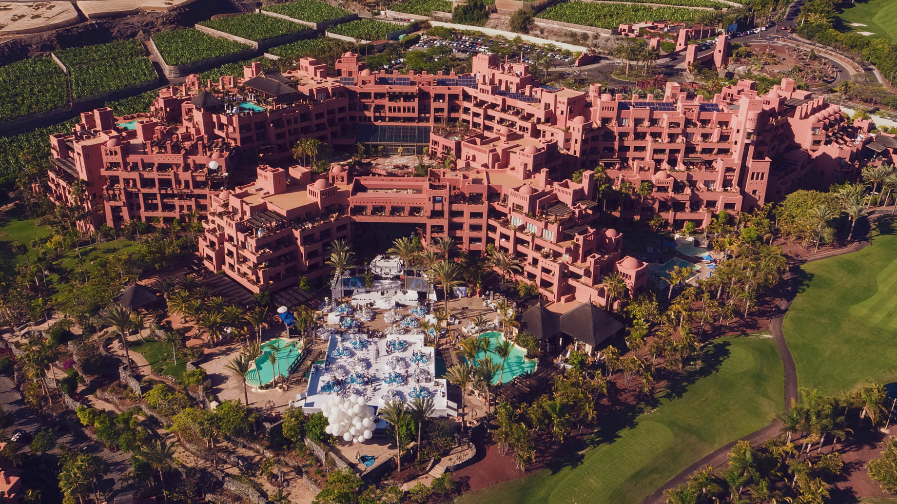The Ritz-Carlton, Abama Resort – Santa Cruz de Tenerife, Spain – Hotel Aerial View