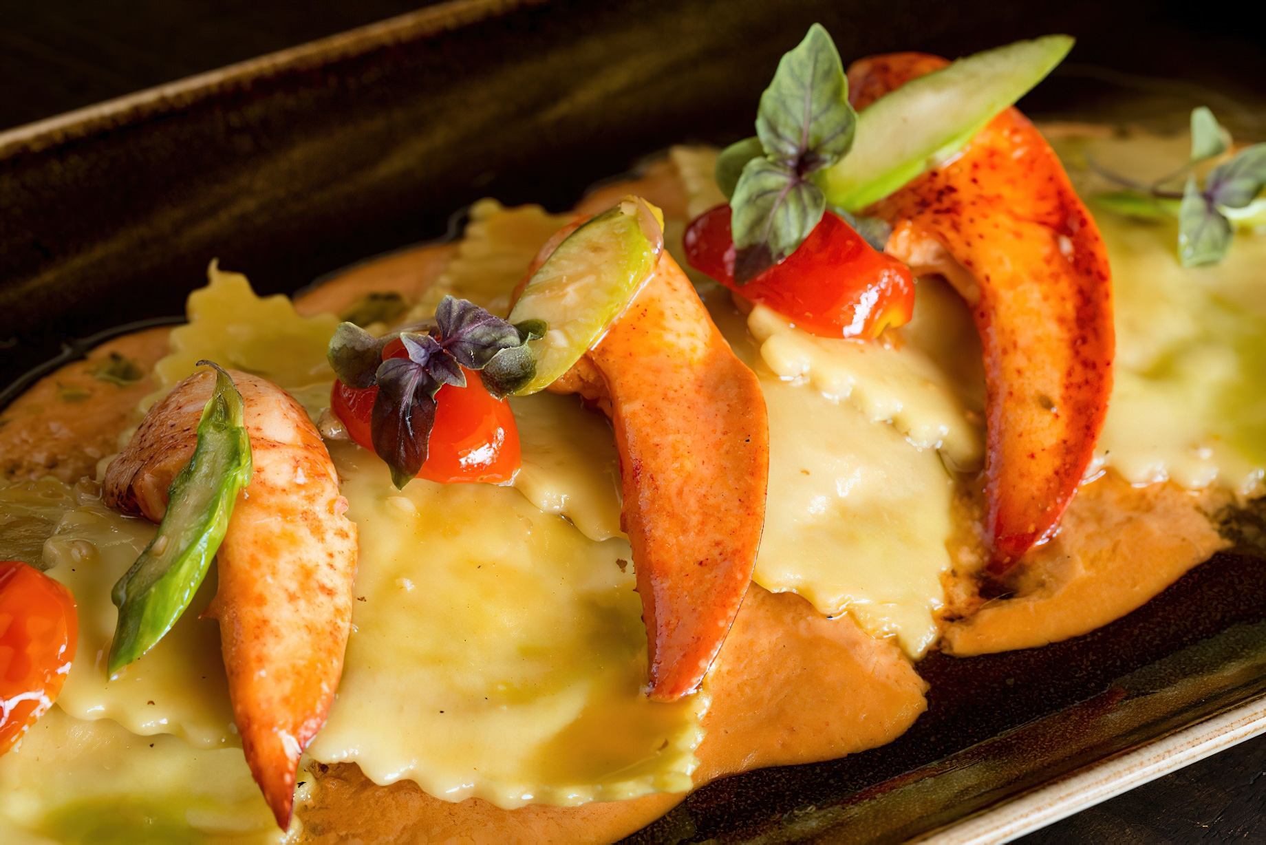 The Ritz-Carlton, Aruba Resort – Palm Beach, Aruba – Casa Nonna Restaurant Ravioli