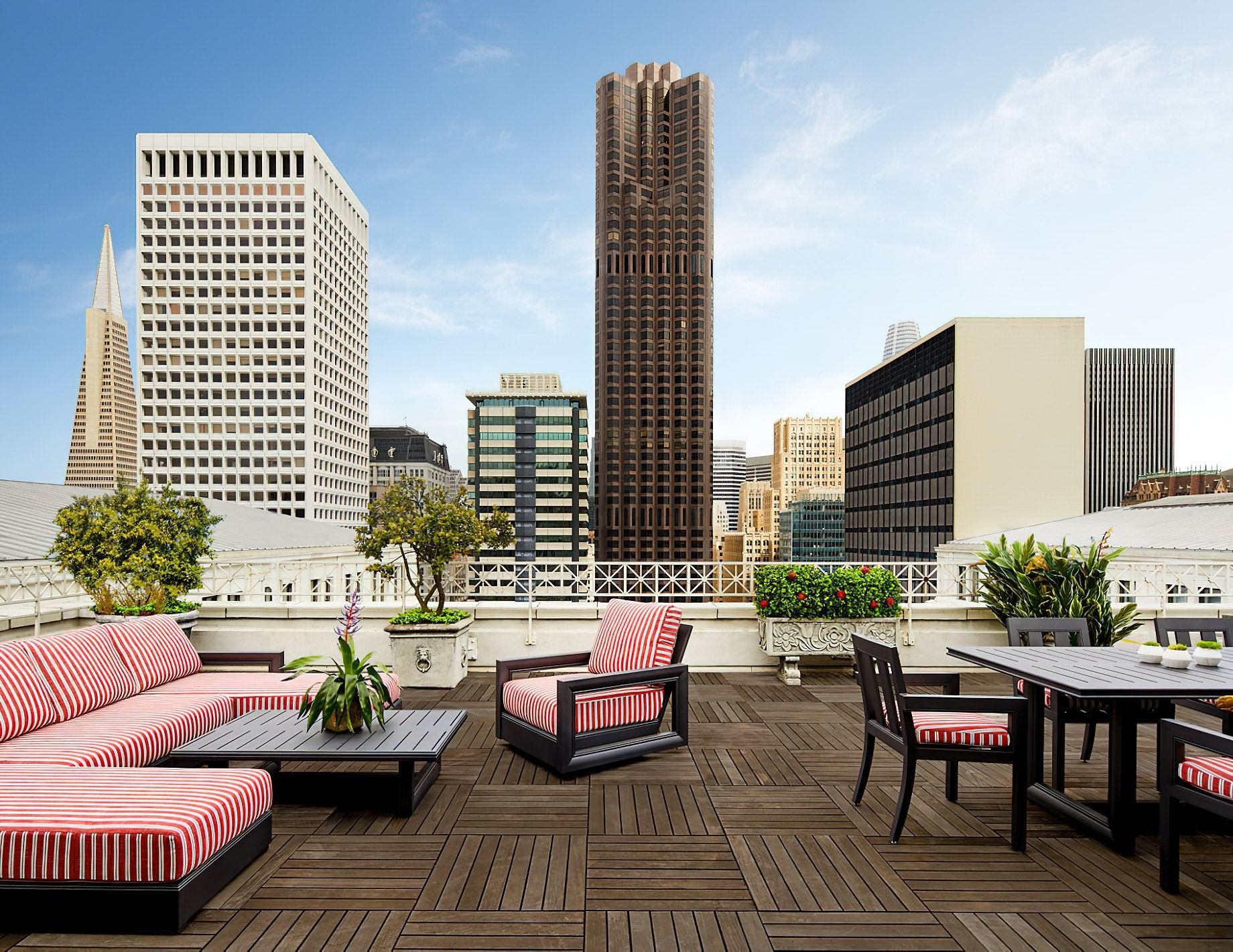 The Ritz-Carlton, San Francisco Hotel - San Francisco, CA, USA - Presidential Suite Outdoor Terrace