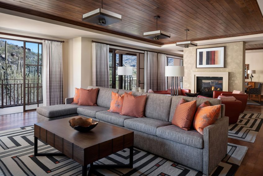 The Ritz-Carlton, Dove Mountain Resort - Marana, AZ, USA - Ritz-Carlton Suite Living Room