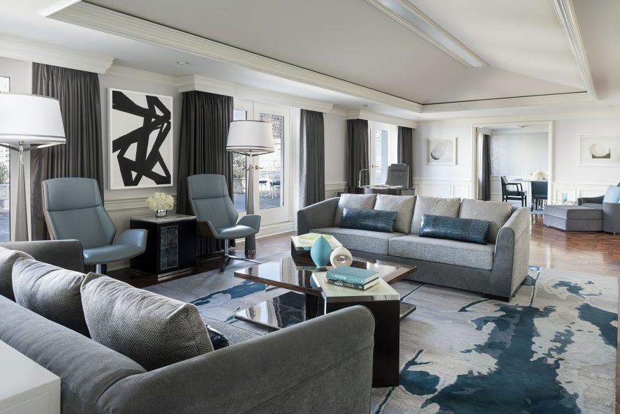 The Ritz-Carlton, San Francisco Hotel - San Francisco, CA, USA - Presidential Suite Living Room