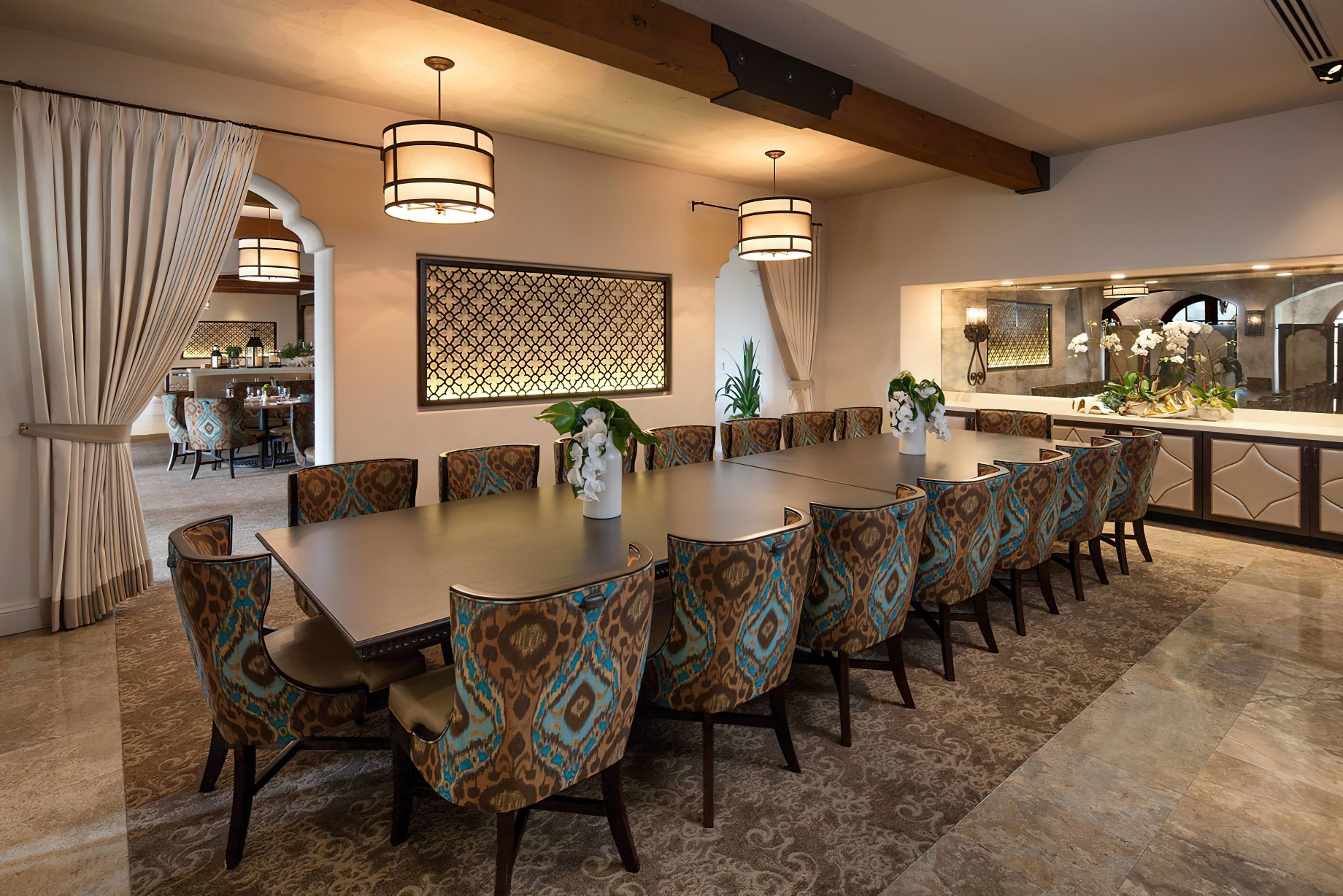 The Ritz-Carlton Bacara, Santa Barbara Resort - Santa Barbara, CA, USA - The Bistro Private Dining