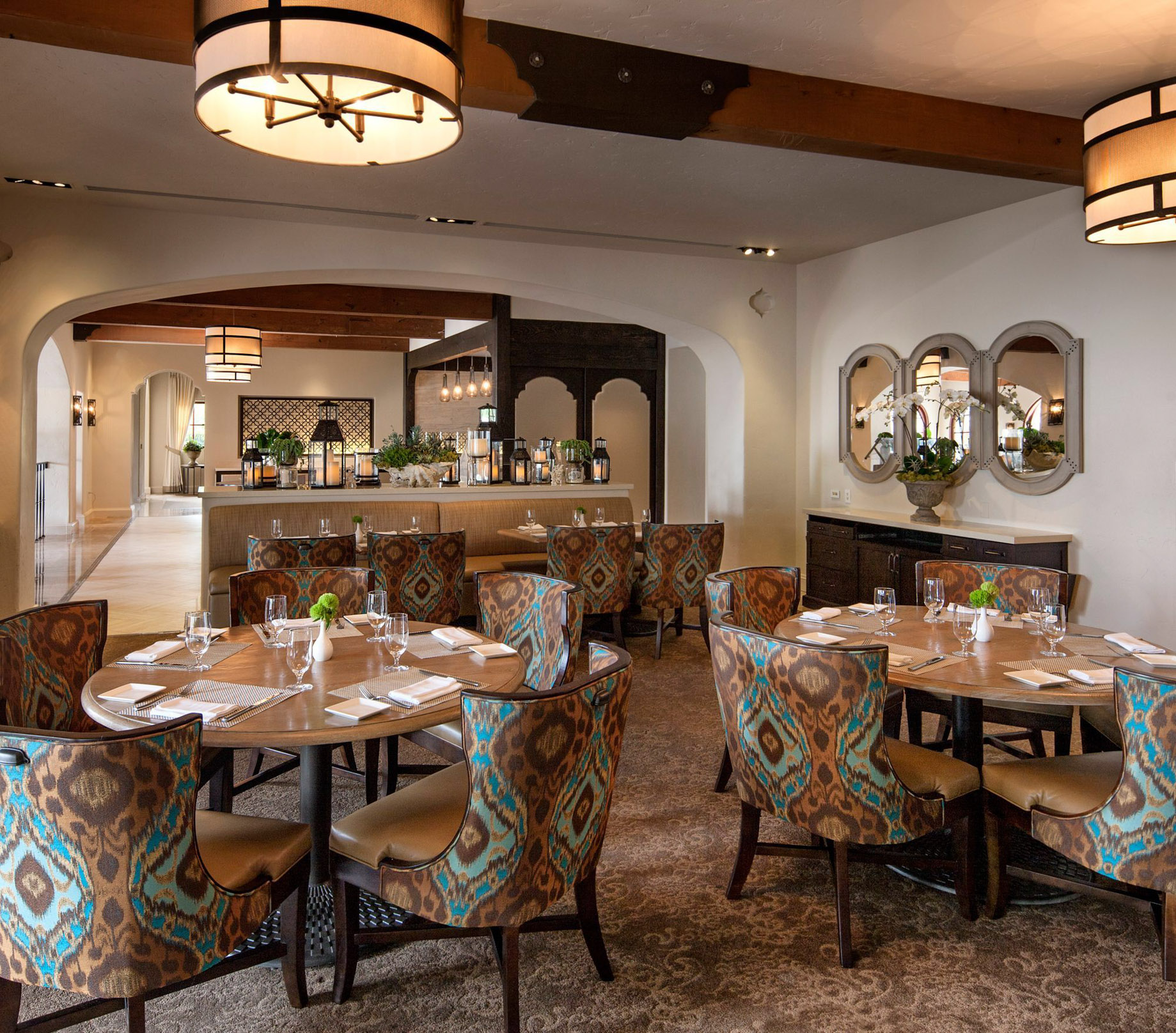 The Ritz-Carlton Bacara, Santa Barbara Resort – Santa Barbara, CA, USA – The Bistro Tables