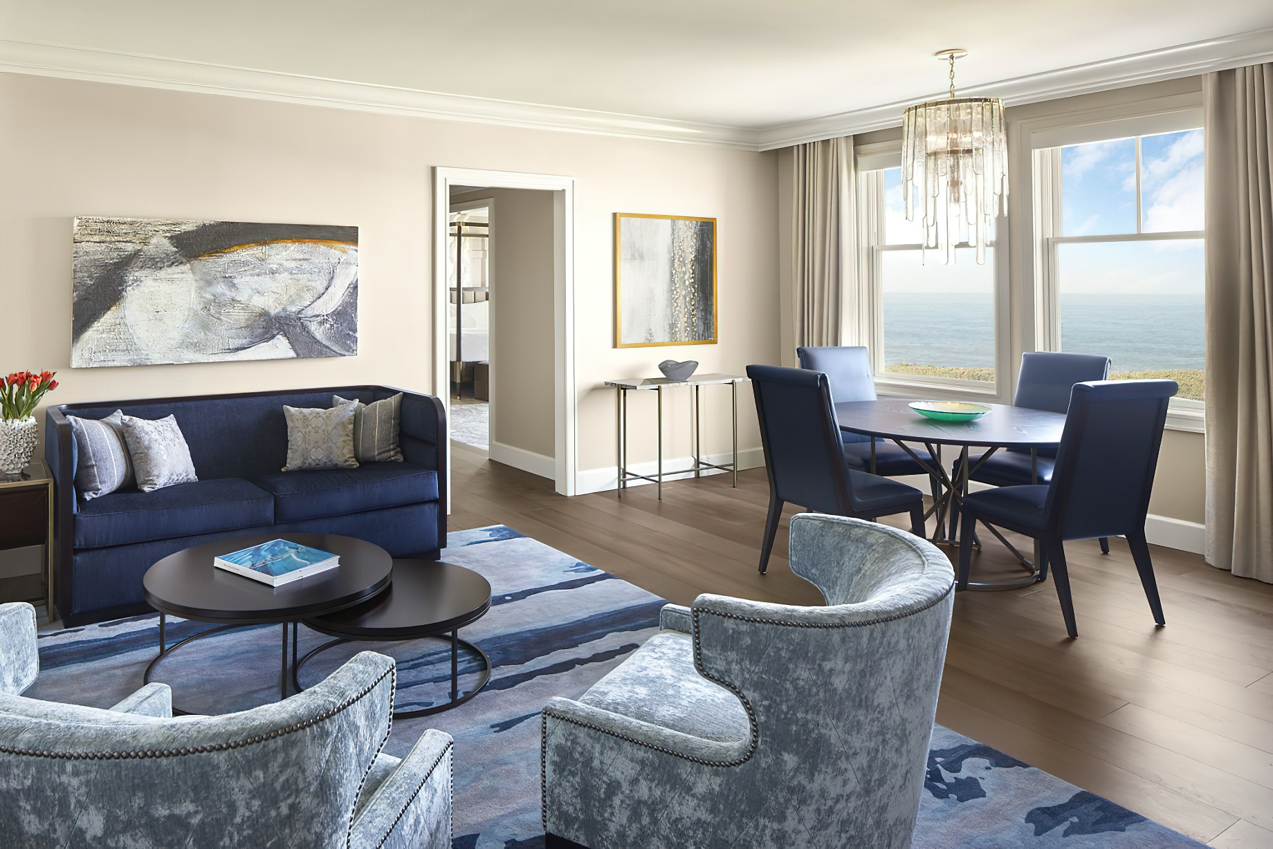 The Ritz-Carlton, Half Moon Bay Resort – Half Moon Bay, CA, USA – Signature Suite Living Room