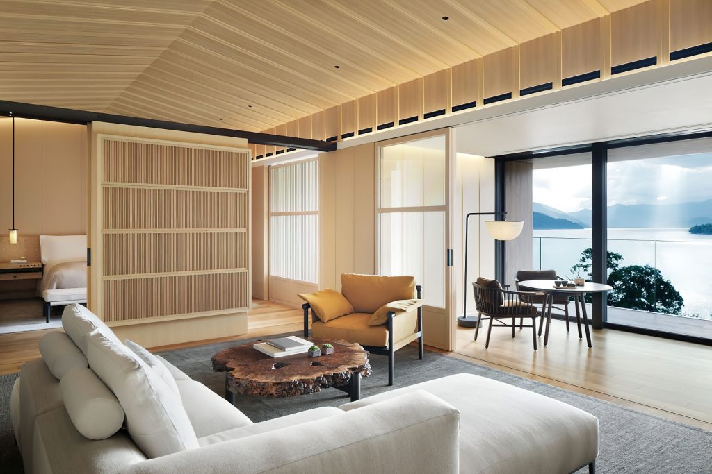 The Ritz-Carlton, Nikko Hotel - Nikko Tochigi, Japan - Lake Chuzenji View Suite