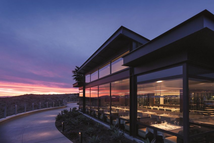 The Ritz-Carlton, Rancho Mirage Resort - Rancho Mirage, CA, USA - The Edge Steakhouse Restaurant Exterior
