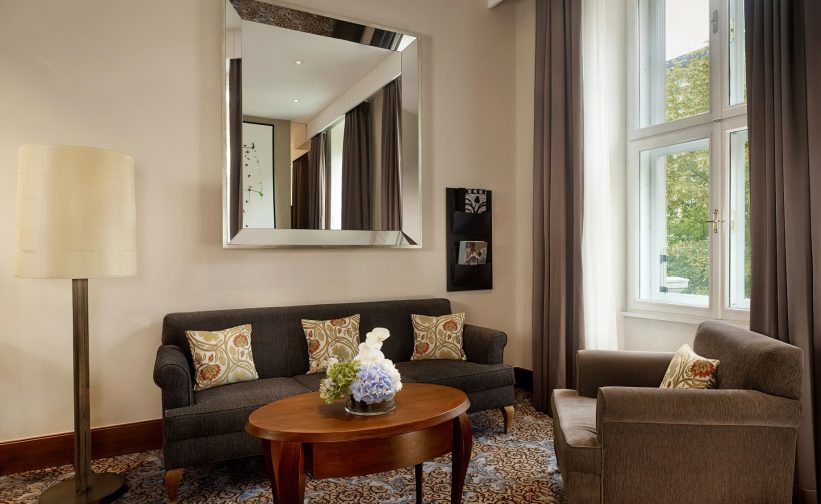 The Ritz-Carlton, Vienna Hotel - Vienna, Austria - Premium Suite Sitting Area
