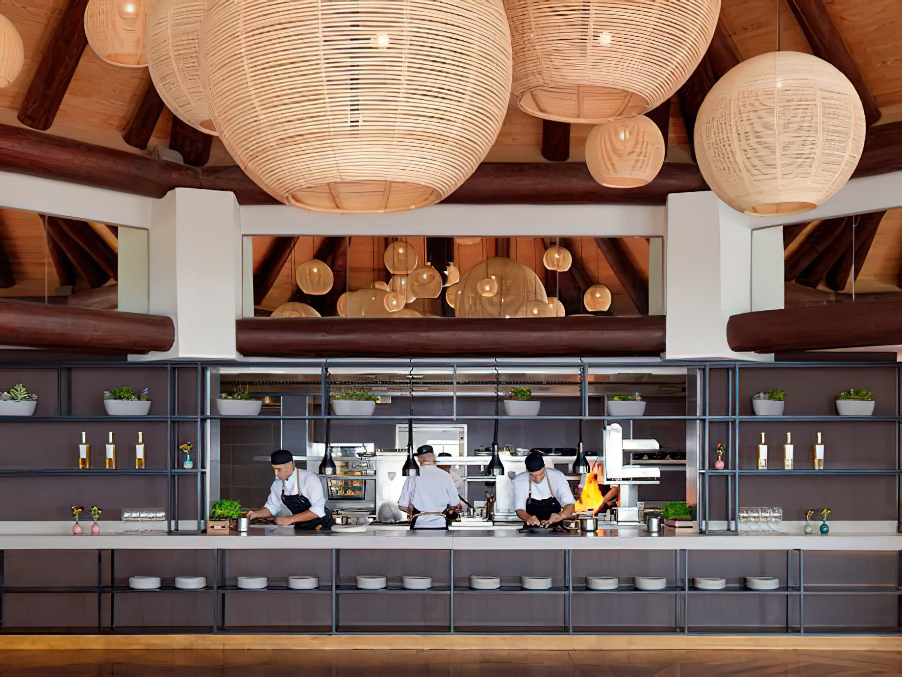 The Ritz-Carlton, Abama Resort - Santa Cruz de Tenerife, Spain - El Mirador Restaurant Kitchen