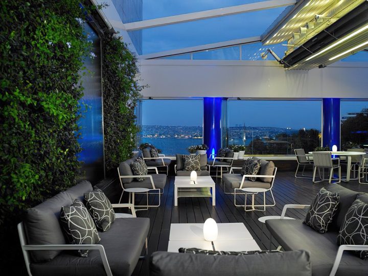 The Ritz-Carlton, Istanbul Hotel - Istanbul, Turkey - Evening Lounge
