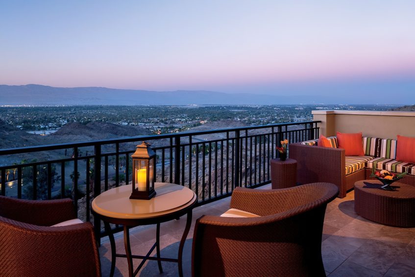 The Ritz-Carlton, Rancho Mirage Resort - Rancho Mirage, CA, USA - Ritz-Carlton Suite Balcony