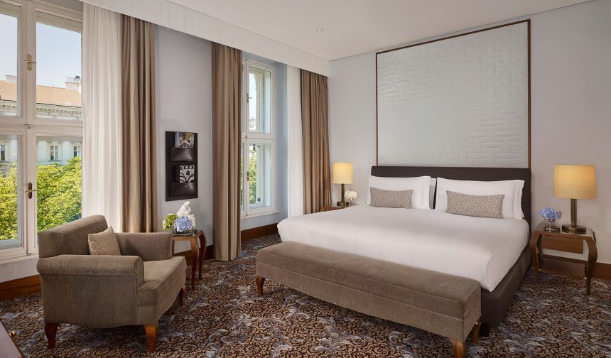 The Ritz-Carlton, Vienna Hotel - Vienna, Austria - Two Bedroom Premium Executive Suite Bedroom