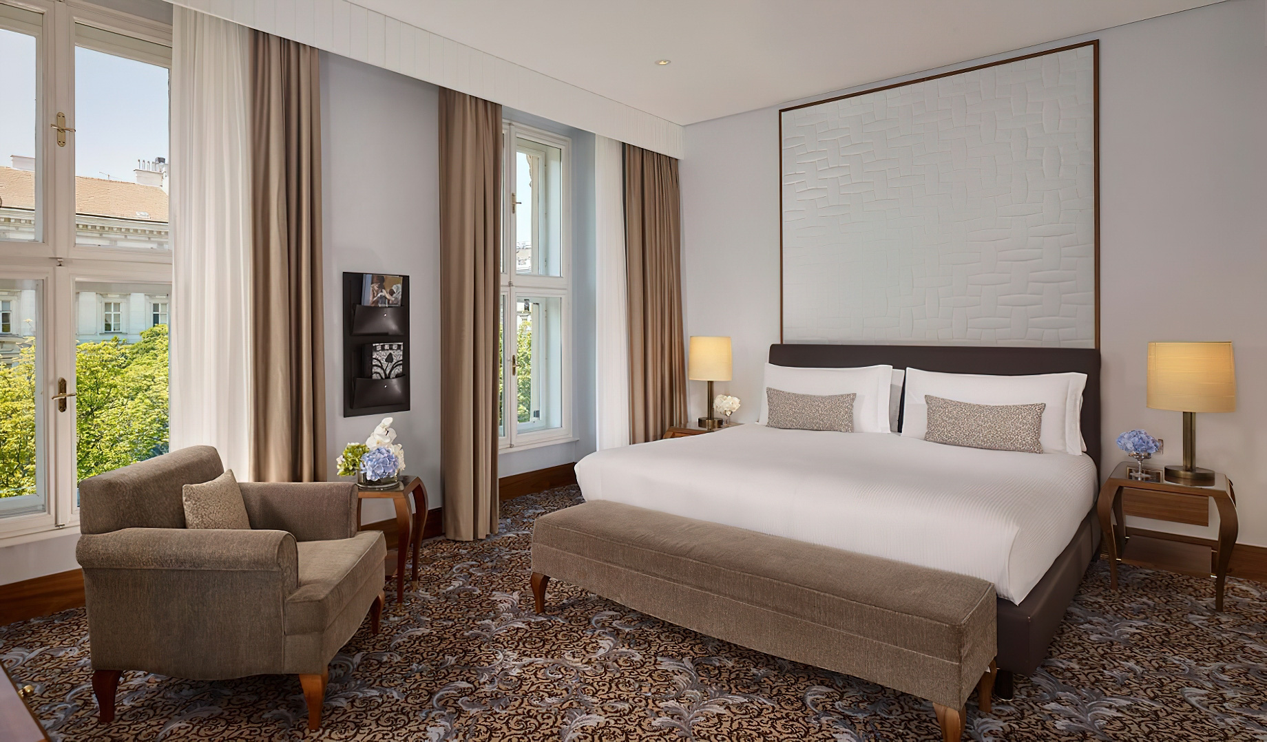 The Ritz-Carlton, Vienna Hotel – Vienna, Austria – Two Bedroom Premium Executive Suite Bedroom