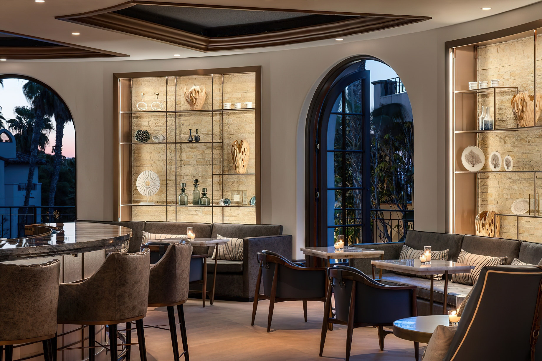 The Ritz-Carlton Bacara, Santa Barbara Resort – Santa Barbara, CA, USA – O Bar + Kitchen Interior