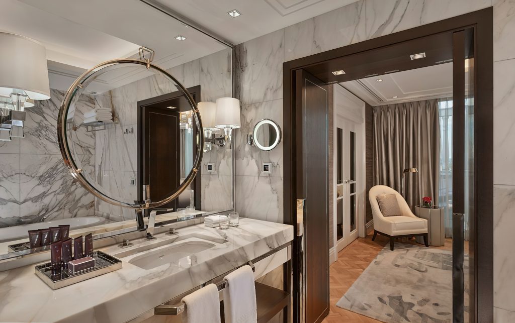 The Ritz-Carlton, Budapest Hotel - Budapest, Hungary - Ritz-Carlton Suite Bathroom