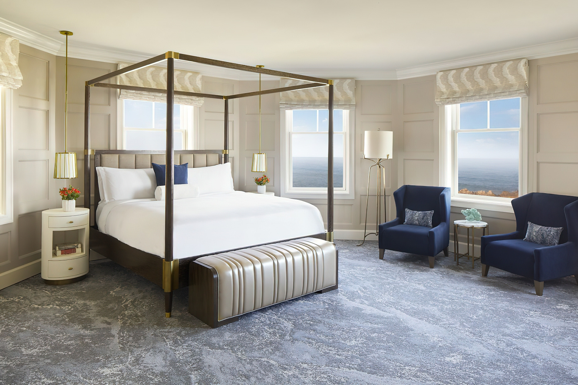 The Ritz-Carlton, Half Moon Bay Resort - Half Moon Bay, CA, USA - Signature Suite Bedroom