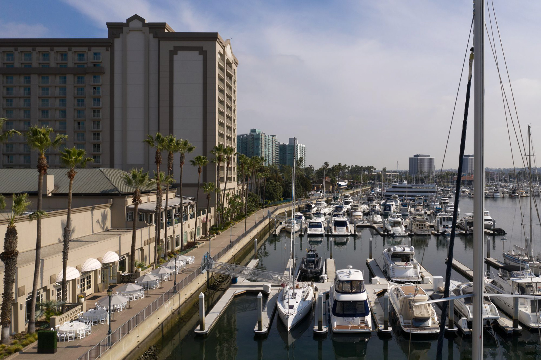 The Ritz-Carlton, Marina del Rey Hotel - Marina del Rey, CA, USA - Marina View