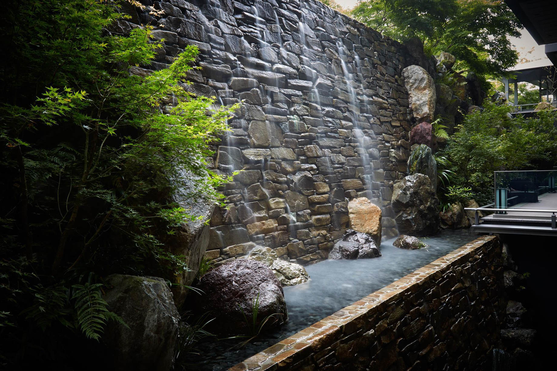The Ritz-Carlton, Kyoto Hotel – Nakagyo Ward, Kyoto, Japan – Outdoor Water Feature