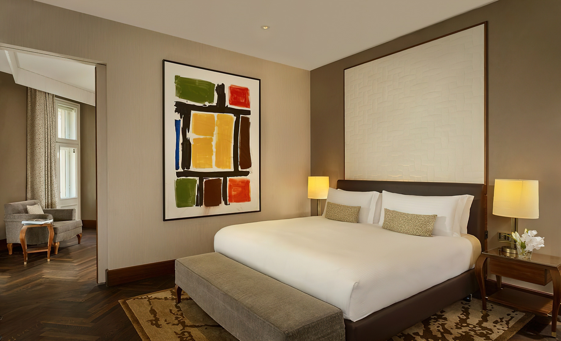 The Ritz-Carlton, Vienna Hotel - Vienna, Austria - Premium Executive Suite Bedroom