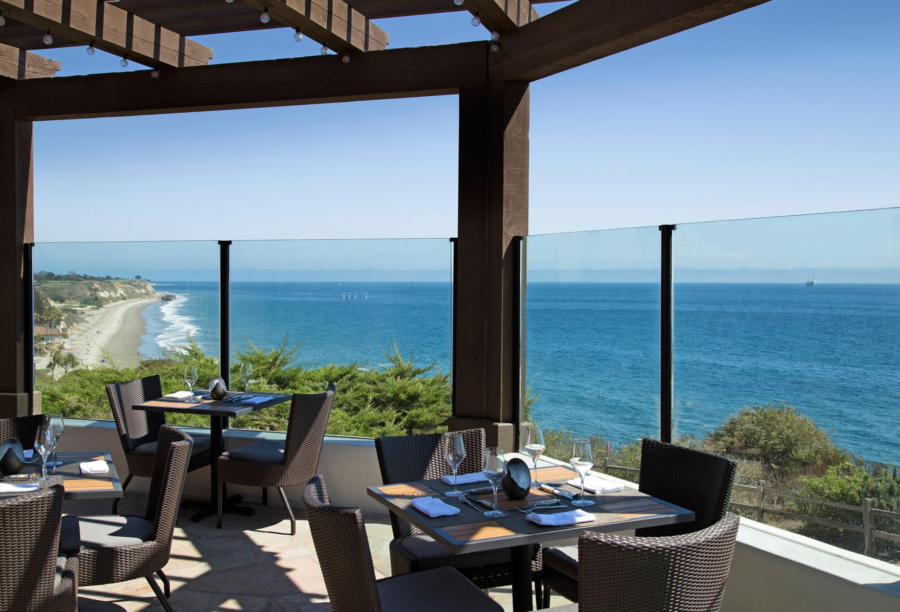 The Ritz-Carlton Bacara, Santa Barbara Resort – Santa Barbara, CA, USA – Angel Oak Restaurant Patio