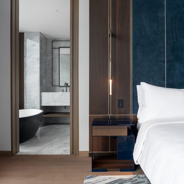 The Ritz-Carlton, Mexico City Hotel – Mexico City, Mexico – Suite Bedroom and Bathroom