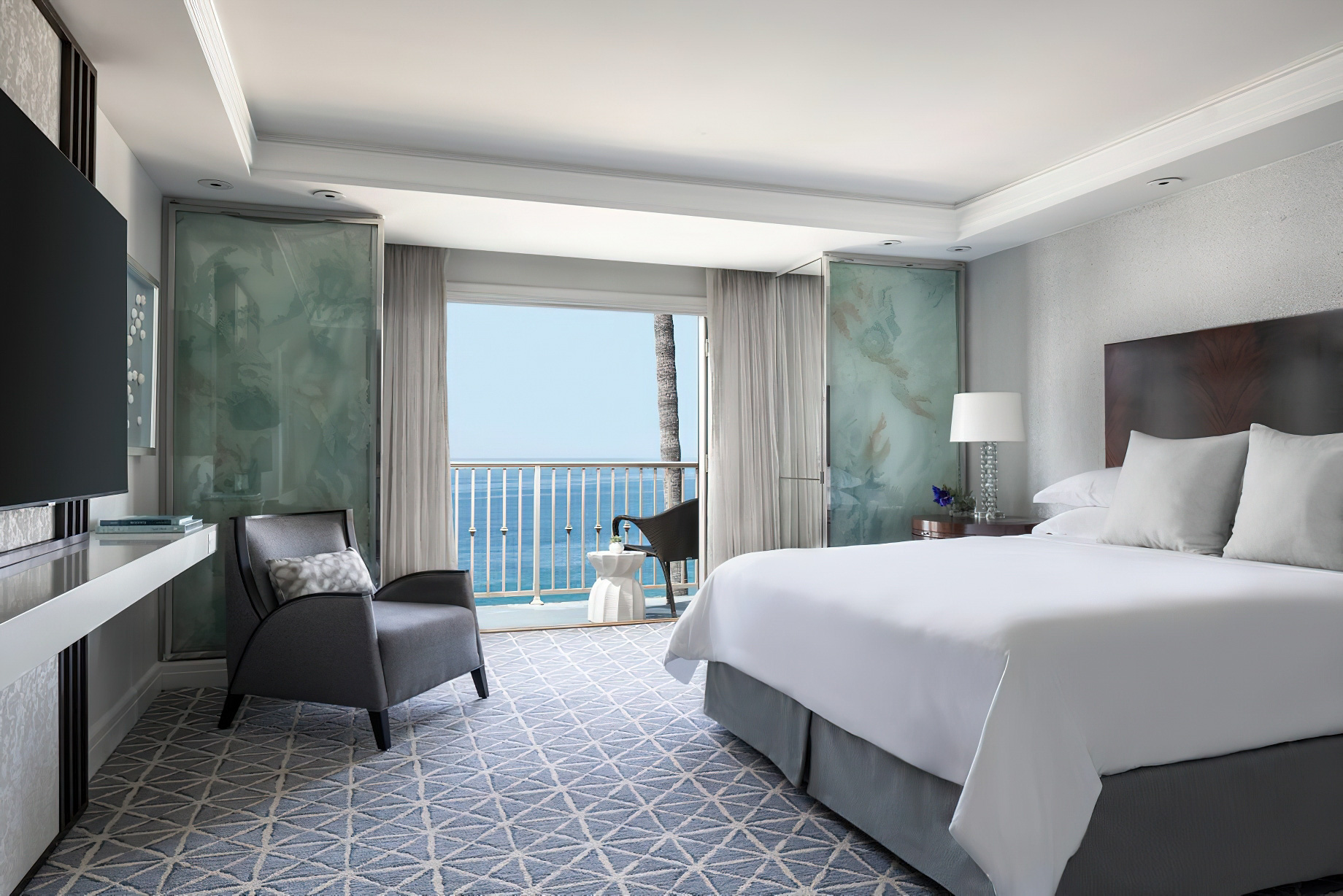 The Ritz-Carlton, Laguna Niguel Resort – Dana Point, CA, USA – Ocean Suite Bedroom Interior