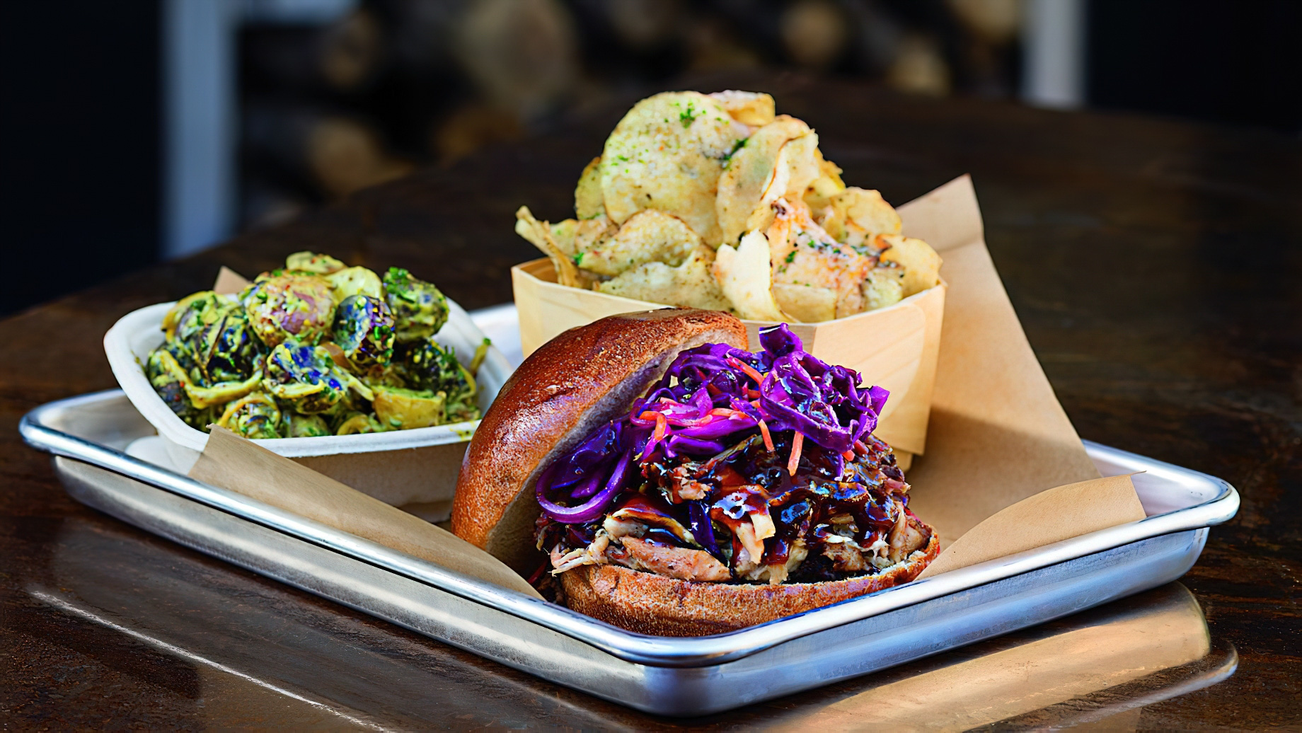 The Ritz-Carlton, Lake Tahoe Resort – Truckee, CA, USA – The Backyard Restaurant Burger