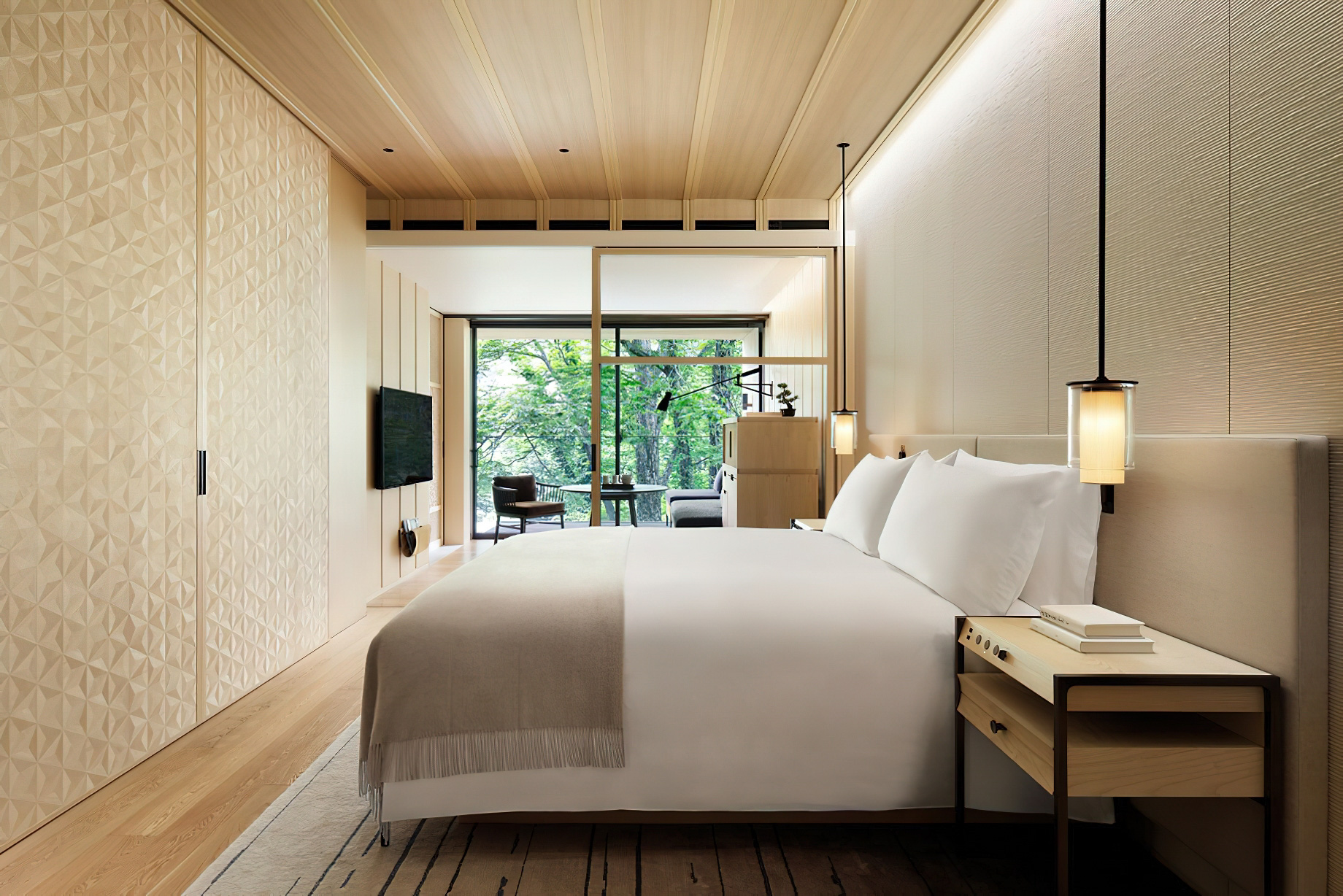 The Ritz-Carlton, Nikko Hotel – Nikko Tochigi, Japan – Mount Nantai View King Room