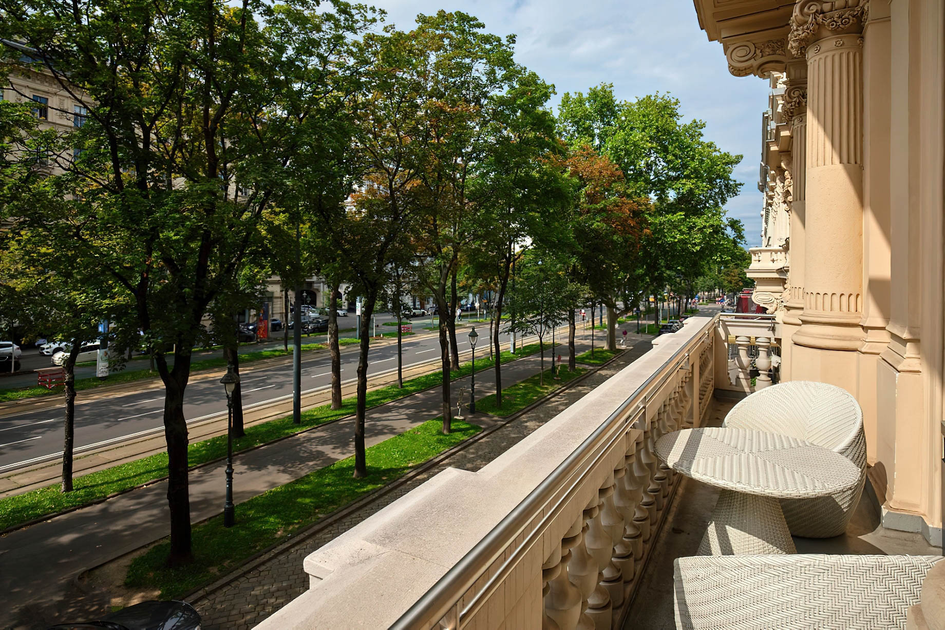 The Ritz-Carlton, Vienna Hotel – Vienna, Austria – Junior Suite Balcony View