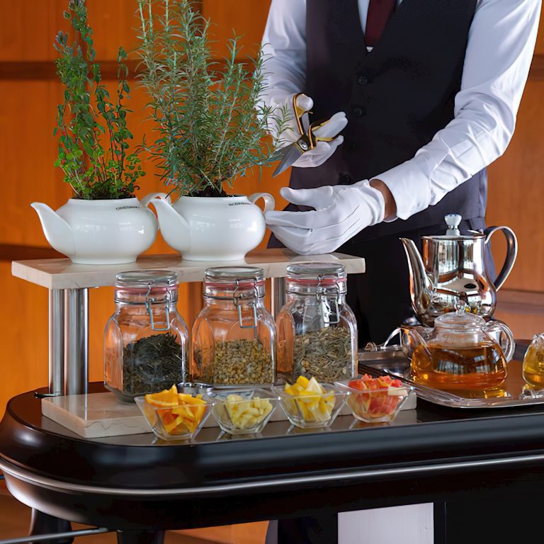 The Ritz-Carlton, Almaty Hotel – Almaty, Kazakhstan – Seven Bar & Restaurant Tea Service