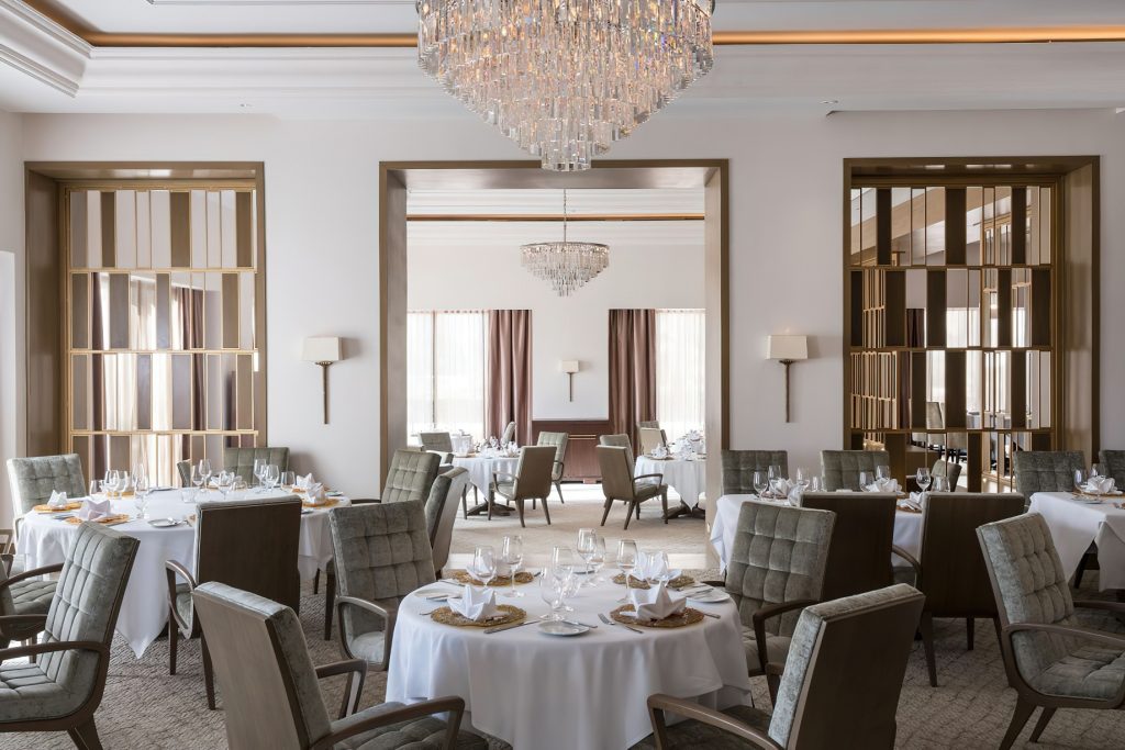 The Ritz-Carlton, Cancun Resort - Cancun, Mexico - The Club Grill Tables
