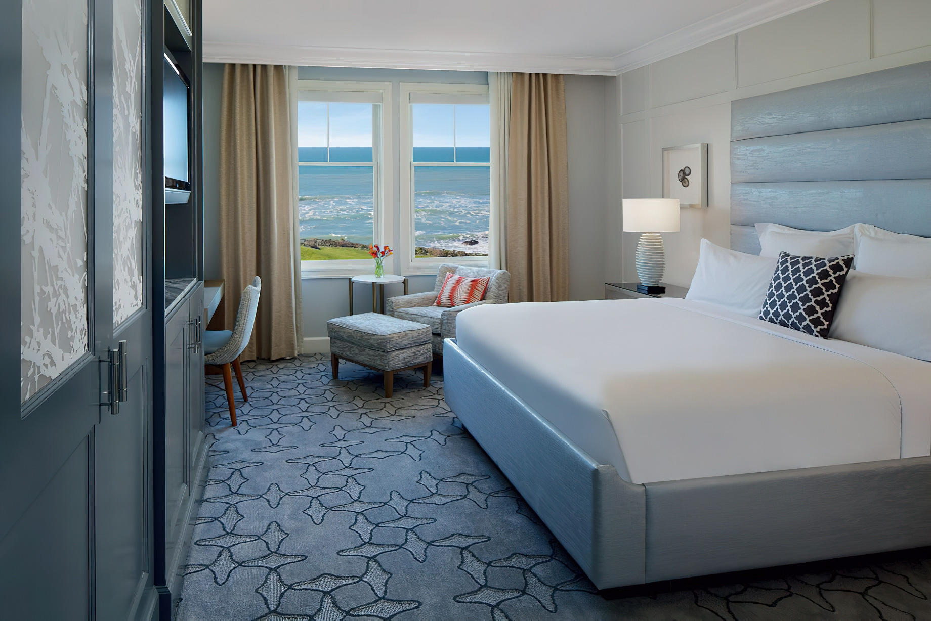 The Ritz-Carlton, Half Moon Bay Resort – Half Moon Bay, CA, USA – Ocean View Guest Room