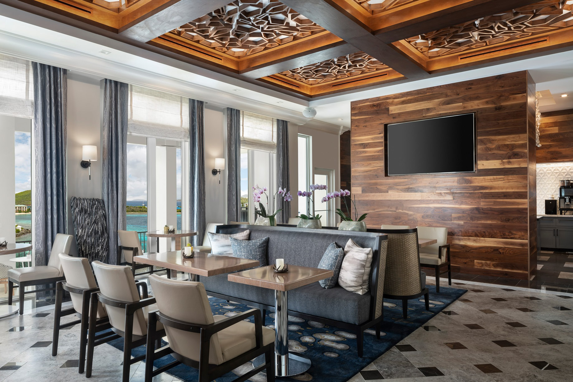 041 – The Ritz-Carlton, St. Thomas Resort – St. Thomas, U.S. Virgin Islands – Club Lounge Seating