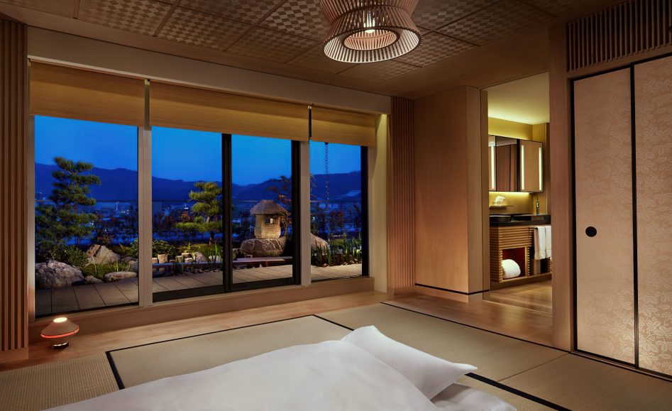 The Ritz-Carlton, Kyoto Hotel - Nakagyo Ward, Kyoto, Japan - Garden Terrace Suite TATAMI Bedroom