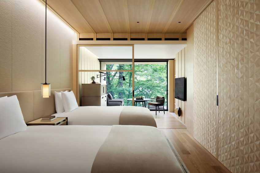 The Ritz-Carlton, Nikko Hotel - Nikko Tochigi, Japan - Mount Nantai View Double Room