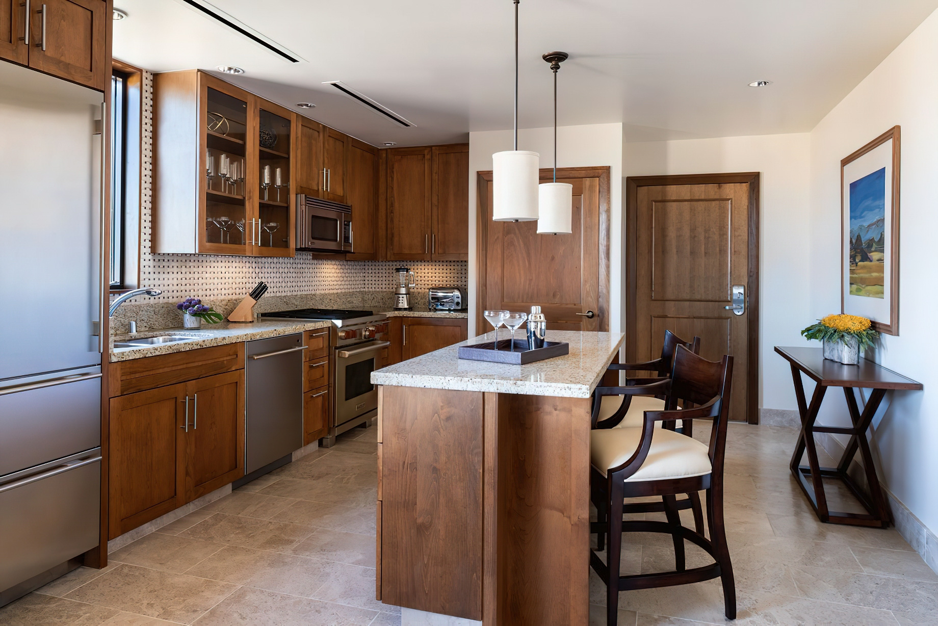 The Ritz-Carlton, Rancho Mirage Resort – Rancho Mirage, CA, USA – One Bedroom Residential Suite Kitchen
