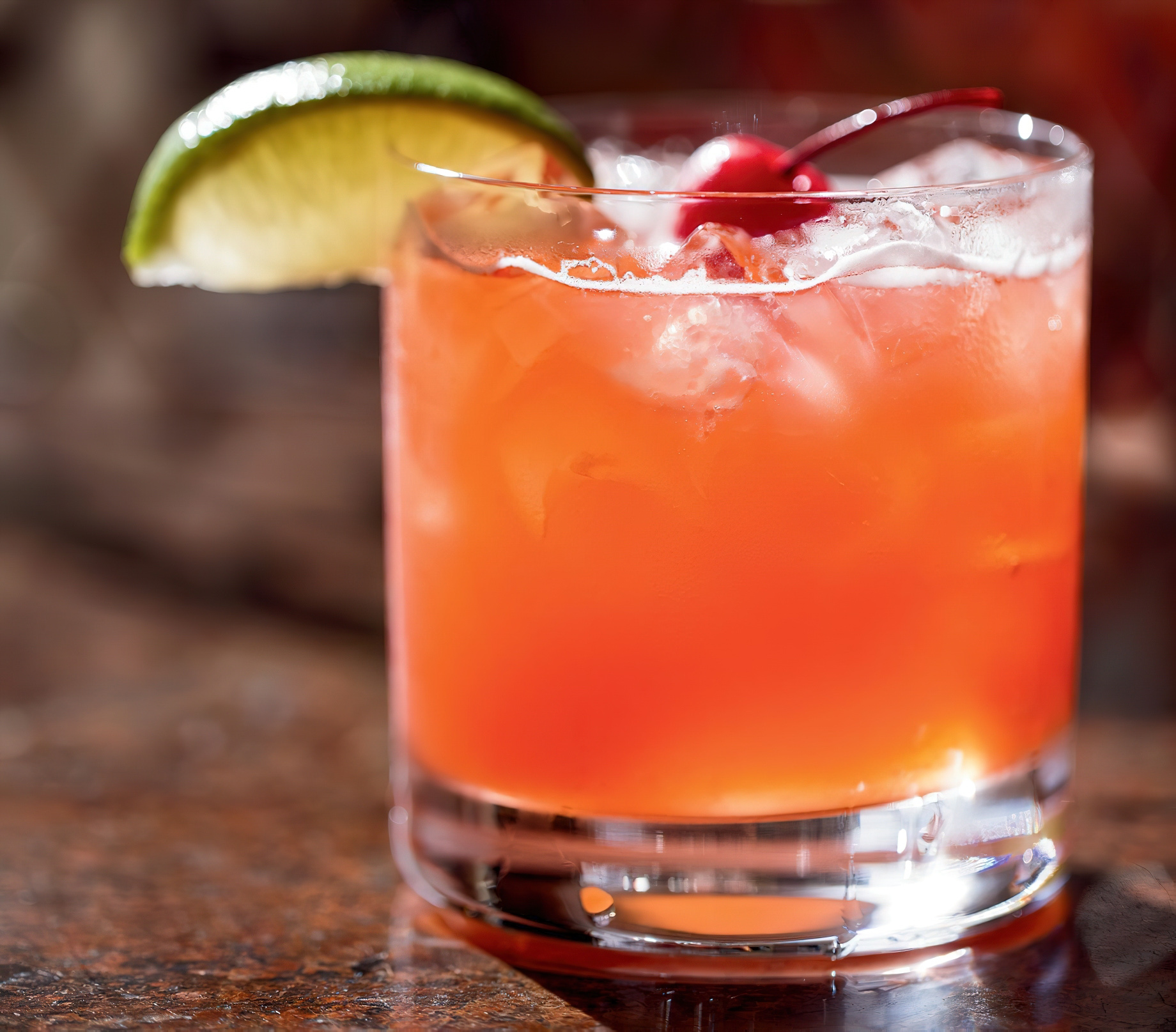 The Ritz-Carlton, Aruba Resort – Palm Beach, Aruba – Divi Sushi Bar & Lounge Orange Cocktail