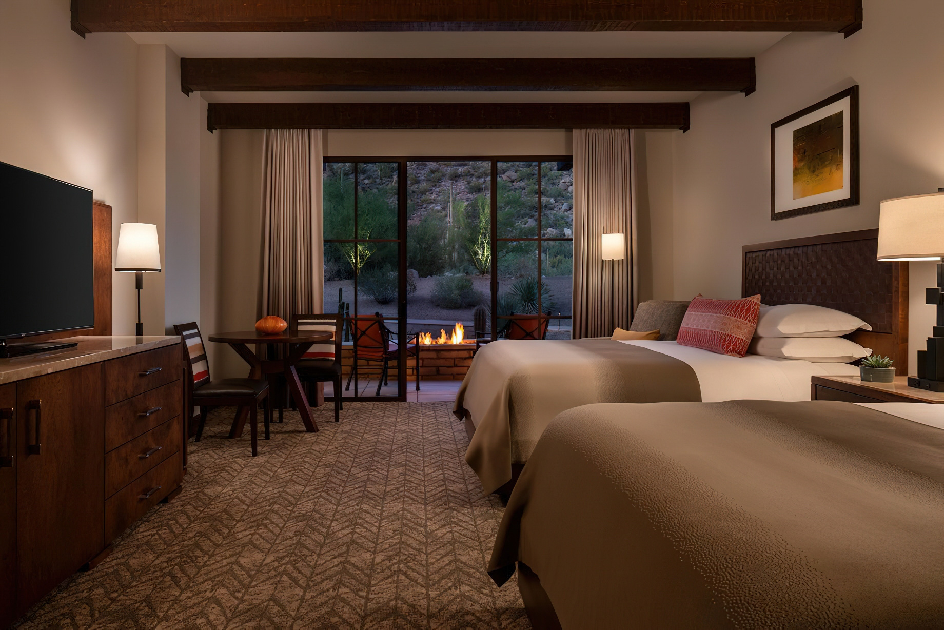 The Ritz-Carlton, Dove Mountain Resort - Marana, AZ, USA - Fireside Mountain View Room