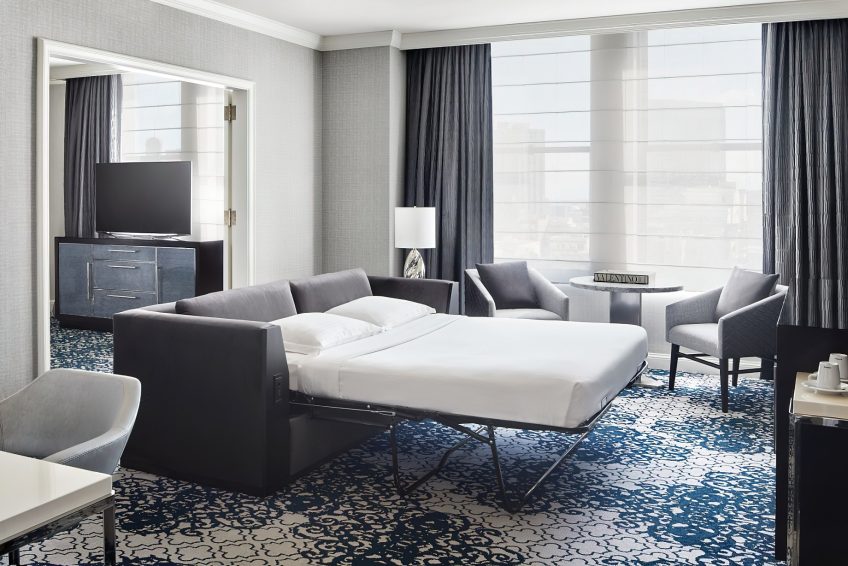 The Ritz-Carlton, San Francisco Hotel - San Francisco, CA, USA - One Bedroom Suite Living Area
