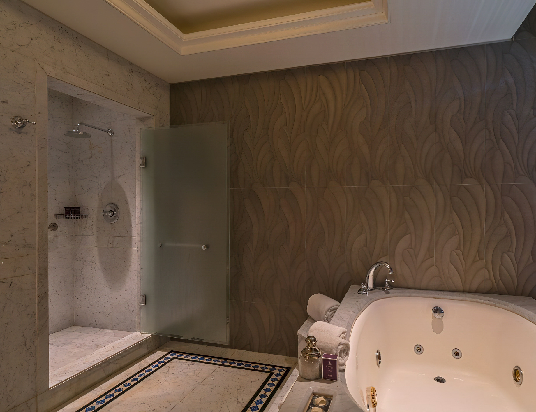 The Ritz-Carlton, Santiago Hotel – Santiago, Chile – Presidential Suite Bathroom Shower