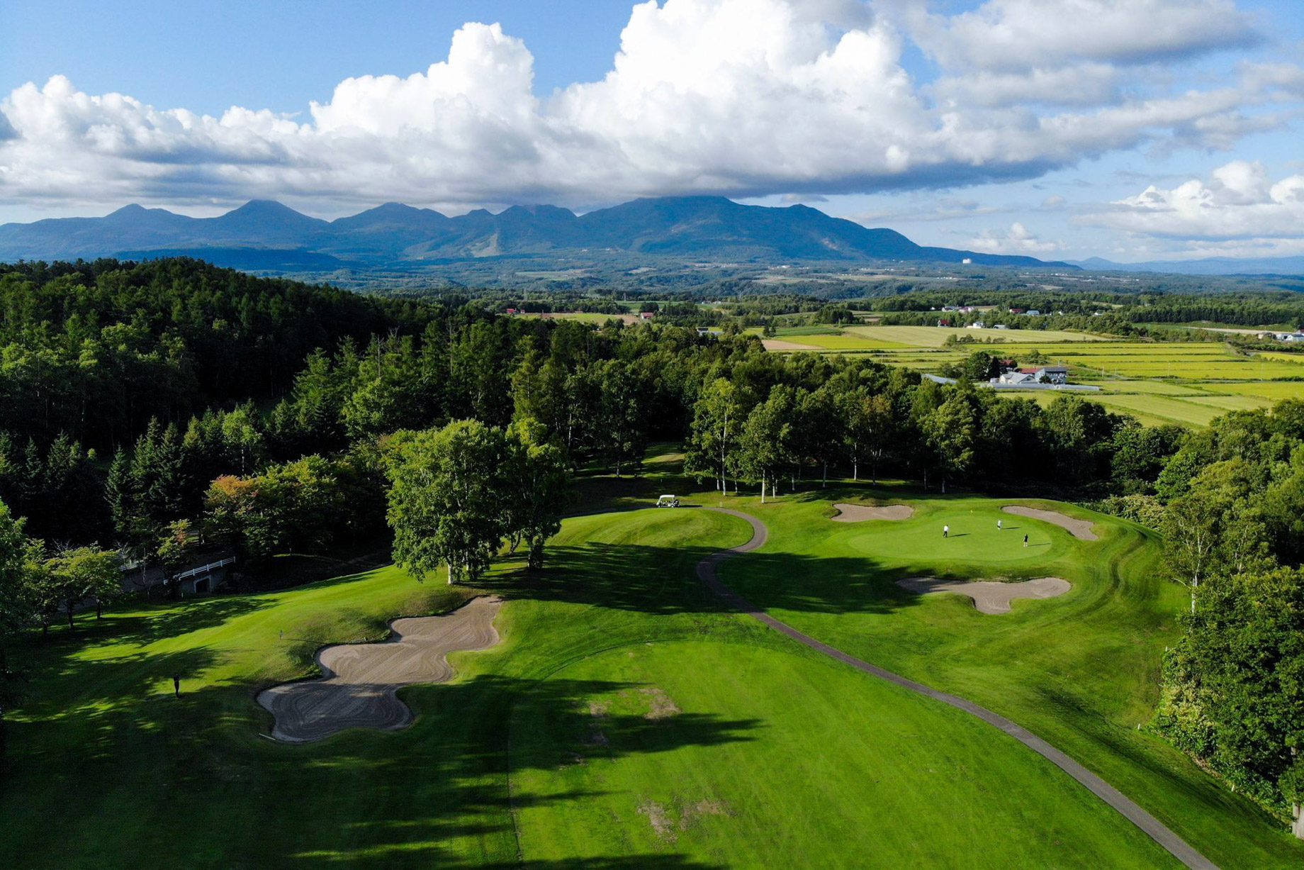 Higashiyama Niseko Village, A Ritz-Carlton Reserve Hotel – Hokkaido, Japan – Golf Resort Aerial View