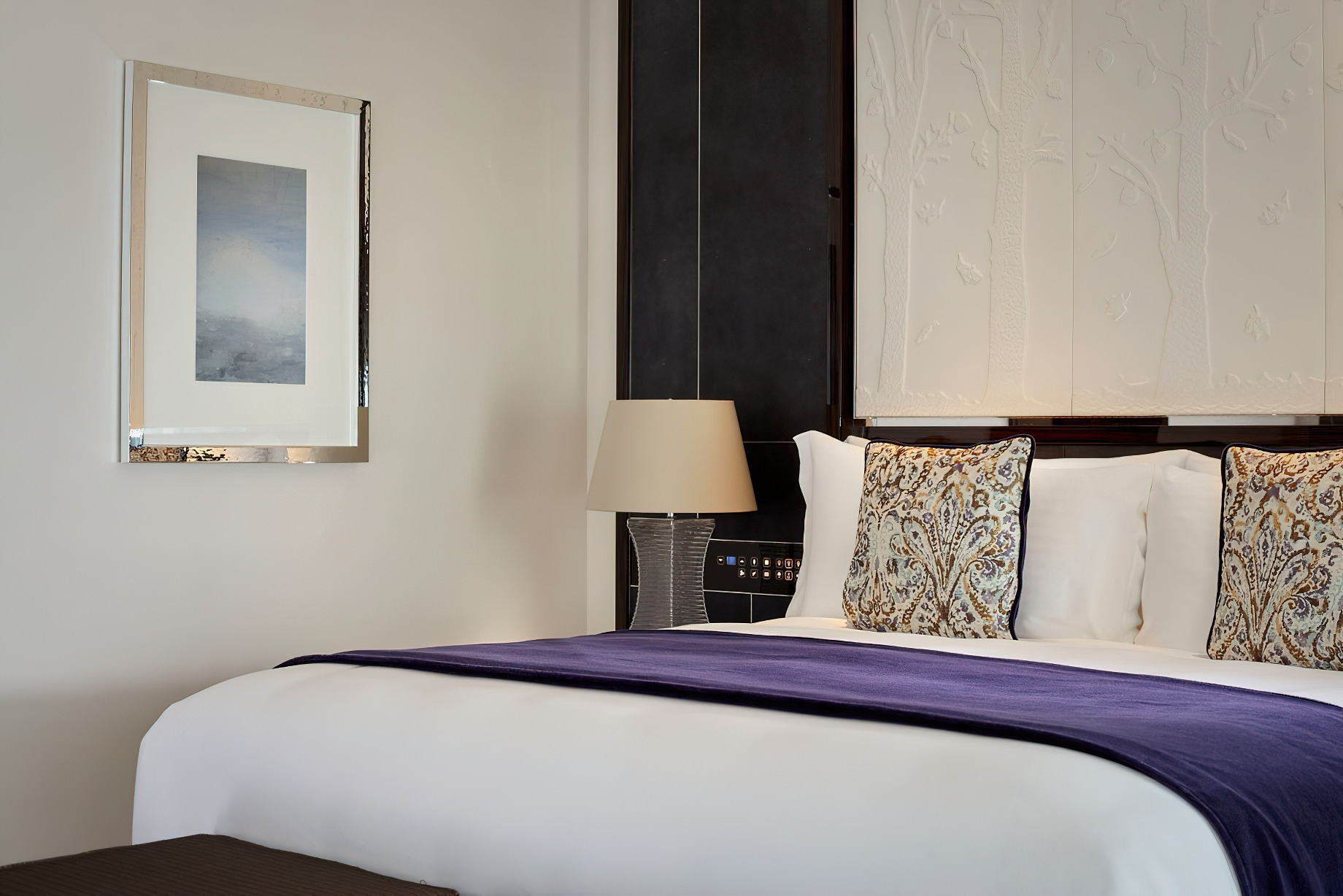 The Ritz-Carlton, Astana Hotel – Nur-Sultan, Kazakhstan – Deluxe Room Bed