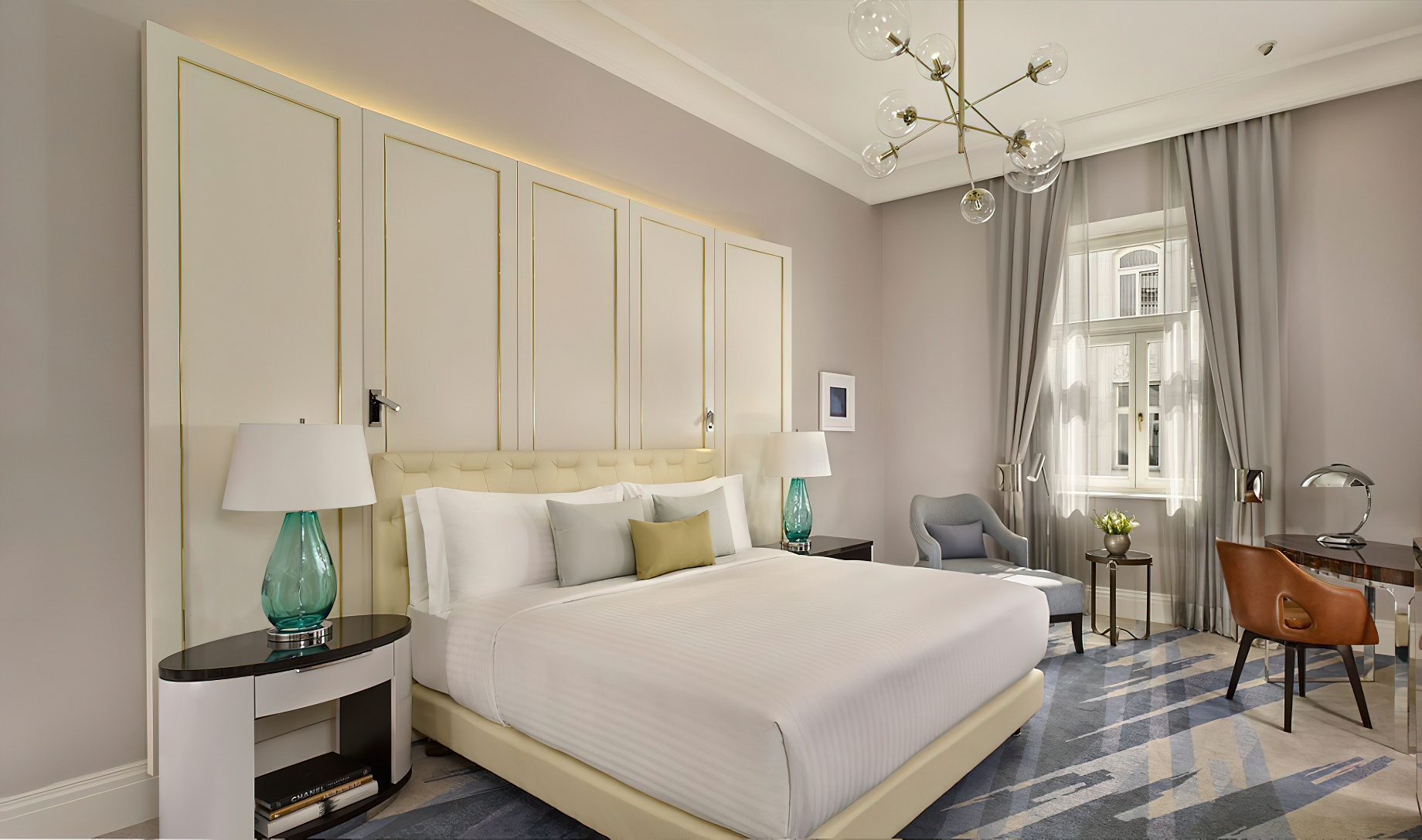 The Ritz-Carlton, Budapest Hotel – Budapest, Hungary – Deluxe King Room Bed