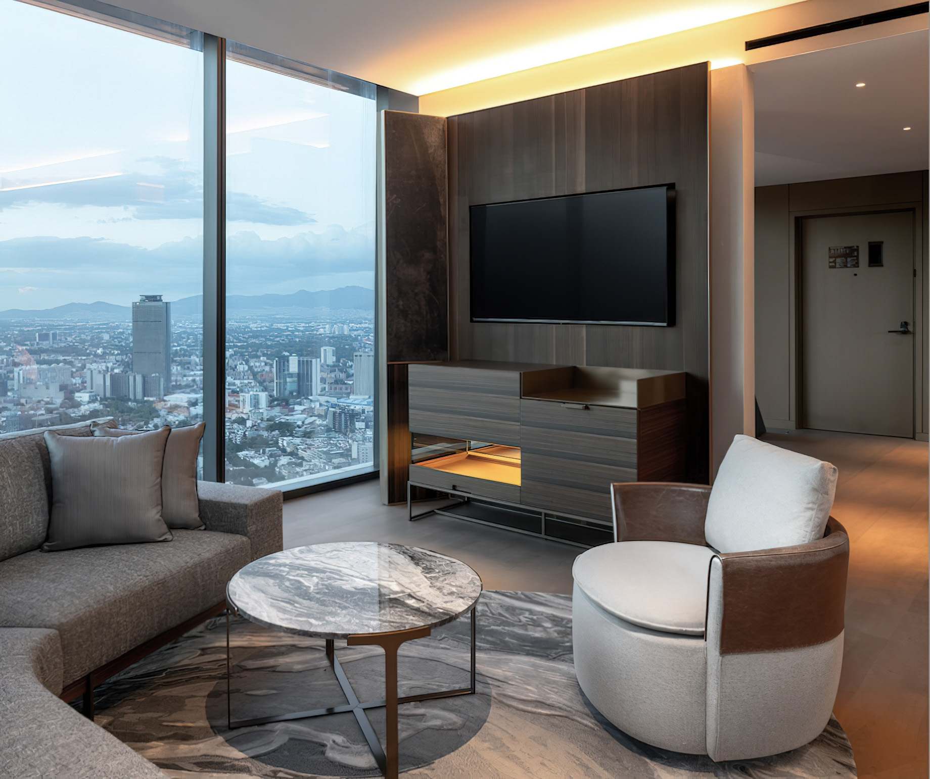 The Ritz-Carlton, Mexico City Hotel - Mexico City, Mexico - Suite Living Room