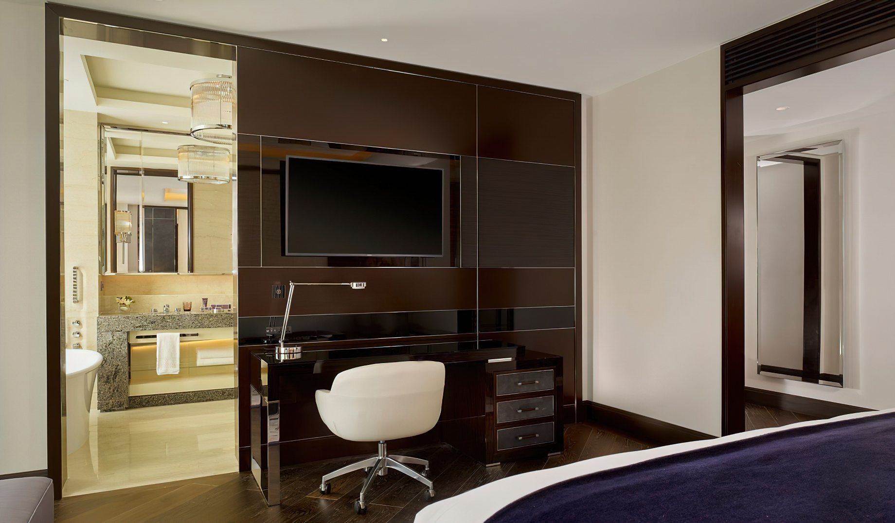 The Ritz-Carlton, Astana Hotel – Nur-Sultan, Kazakhstan – Deluxe Room Interior