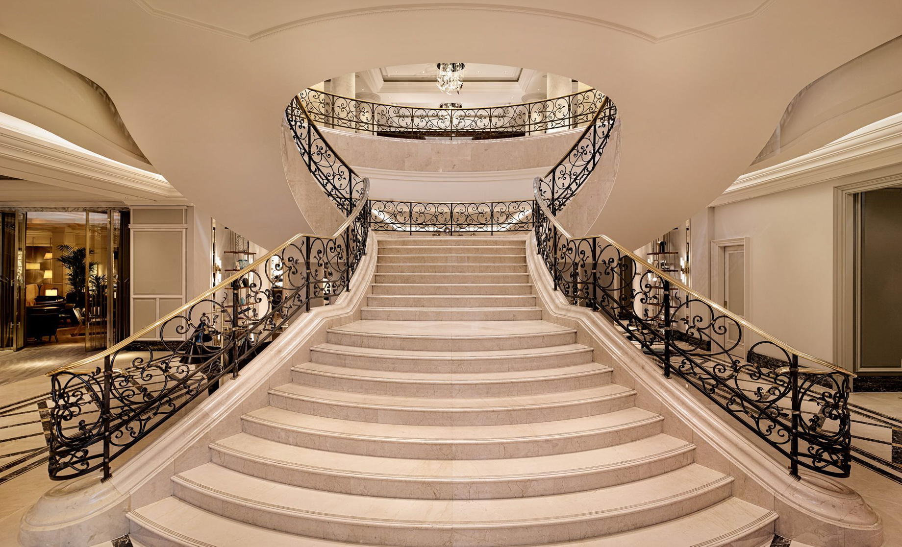 The Ritz-Carlton, Berlin Hotel – Berlin, Germany – Grand Staircase