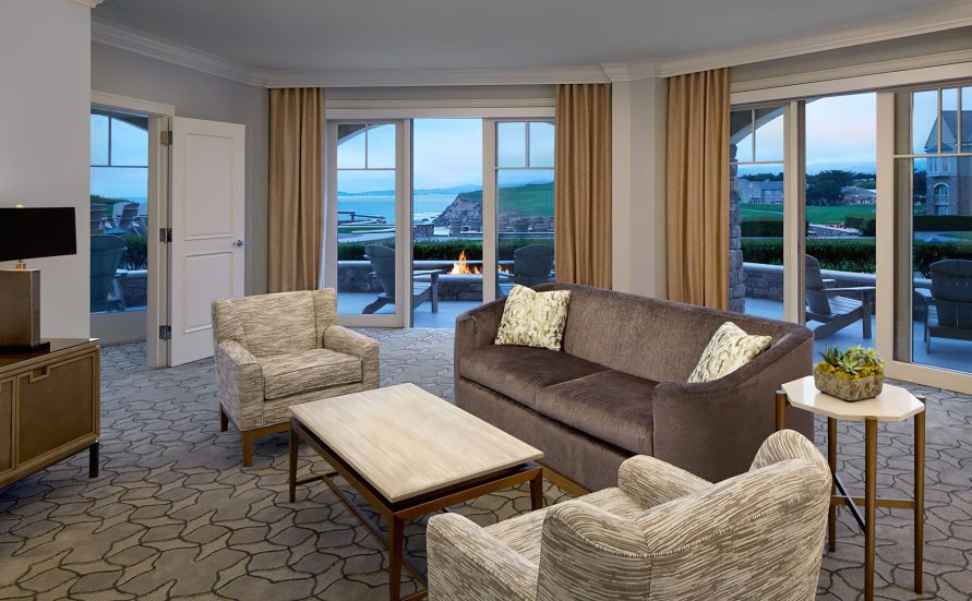 The Ritz-Carlton, Half Moon Bay Resort - Half Moon Bay, CA, USA - Luxury Fire Pit Suite View