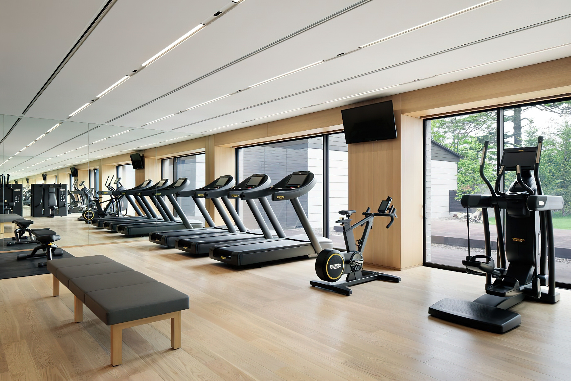 The Ritz-Carlton, Nikko Hotel - Nikko Tochigi, Japan - Fitness Center