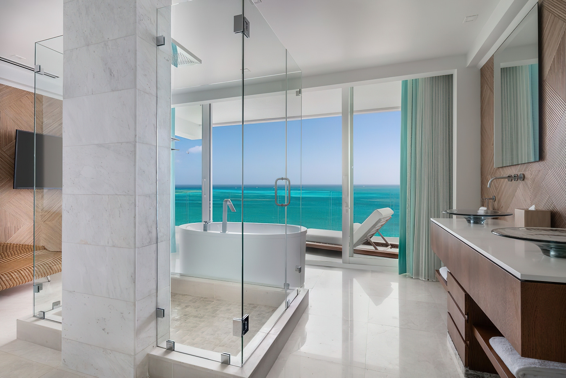 The Ritz-Carlton, Turks & Caicos Resort – Providenciales, Turks and Caicos Islands – Ritz-Carlton Suite Bathroom
